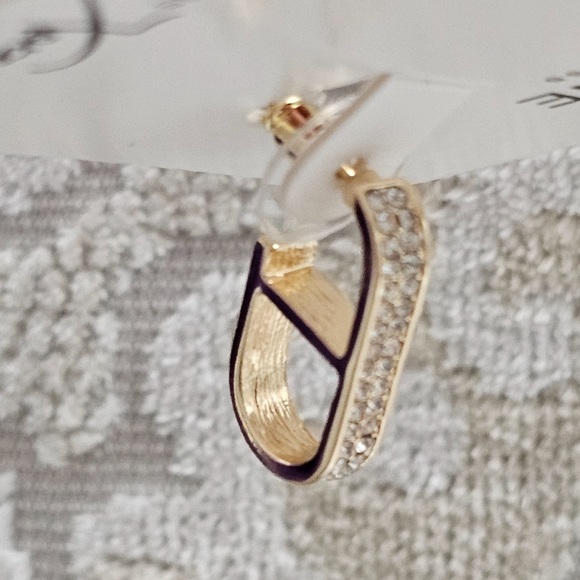 PARK LANE SPARKLE BOX MERIGOLD EARRINGS - Picture 9 of 11